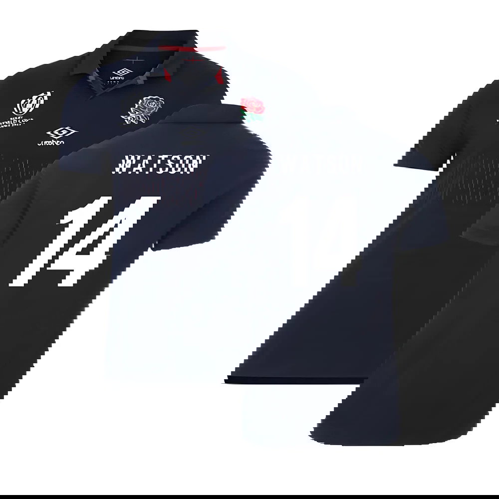 England RWC 2023 Alternate Classic Rugby Jersey (Watson 14)