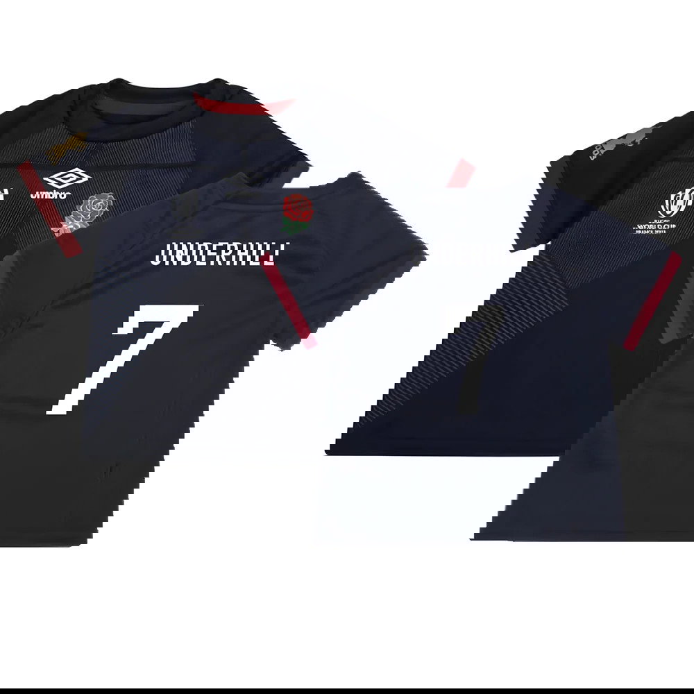 England RWC 2023 Alternate Replica Rugby Baby Shirt (Underhill 7)