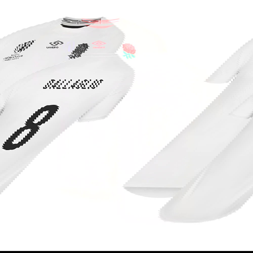 England RWC 2023 Home Pro Rugby Jersey (Dallaglio 8)