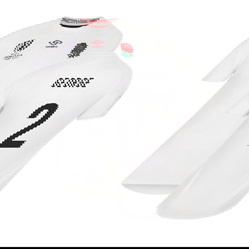 England RWC 2023 Home Pro Rugby Jersey (George 2)