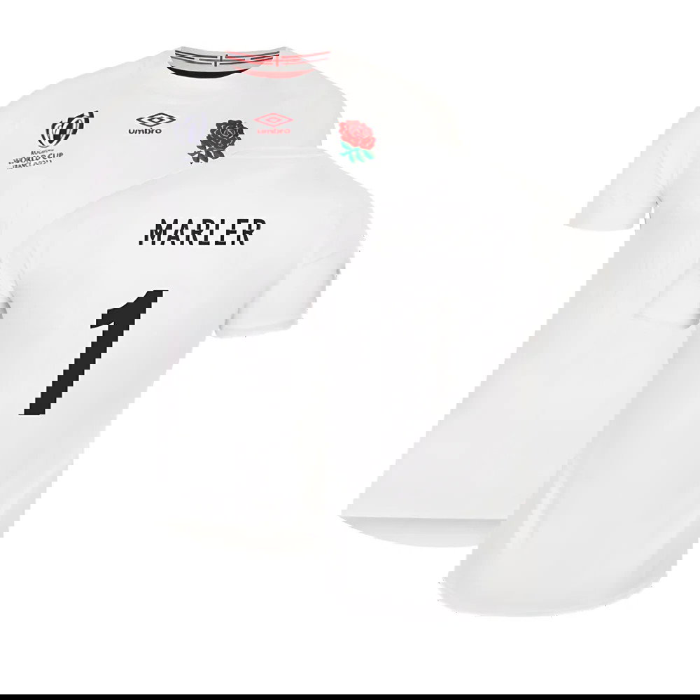 England RWC 2023 Home Pro Rugby Jersey (Marler 1)