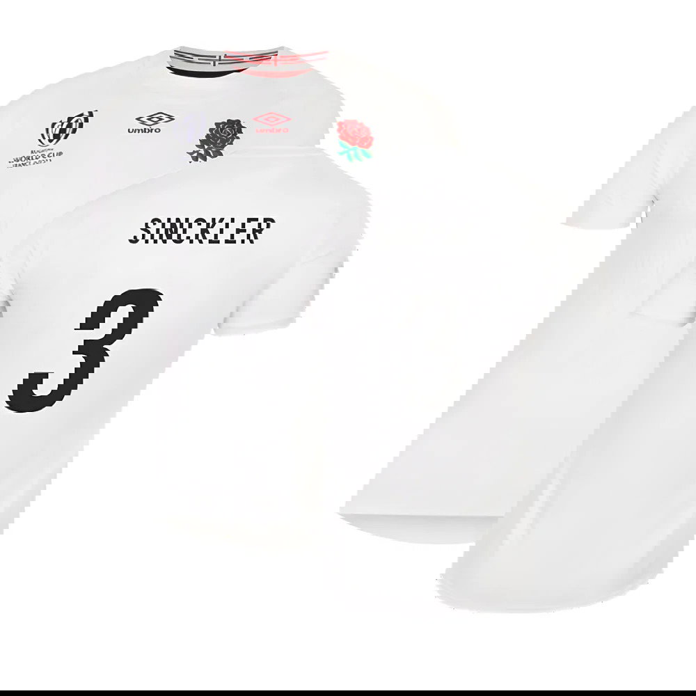England RWC 2023 Home Pro Rugby Jersey (Sinckler 3)