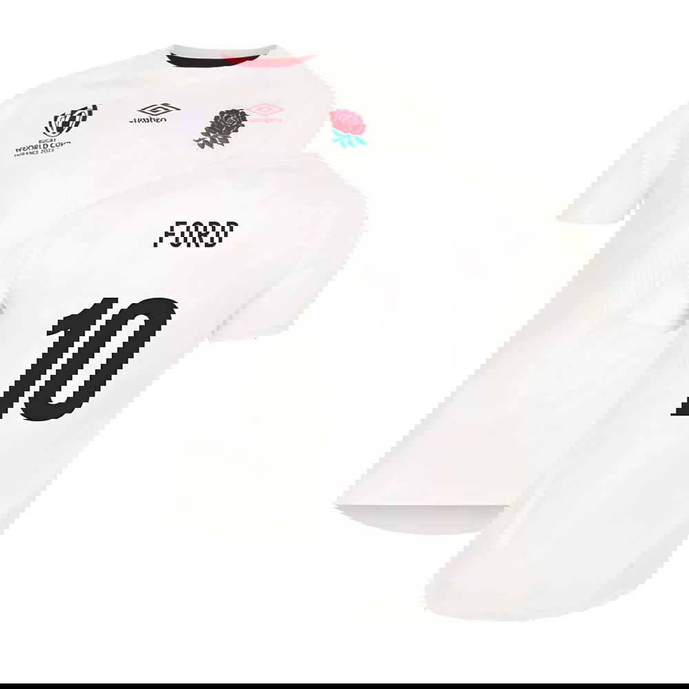 England RWC 2023 Home Replica Rugby Shirt (Ford 10)