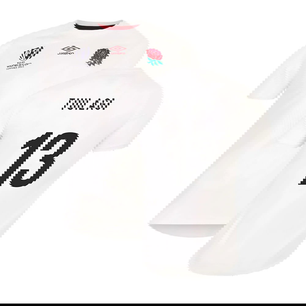 England RWC 2023 Home Replica Rugby Shirt (Tuilagi 13)