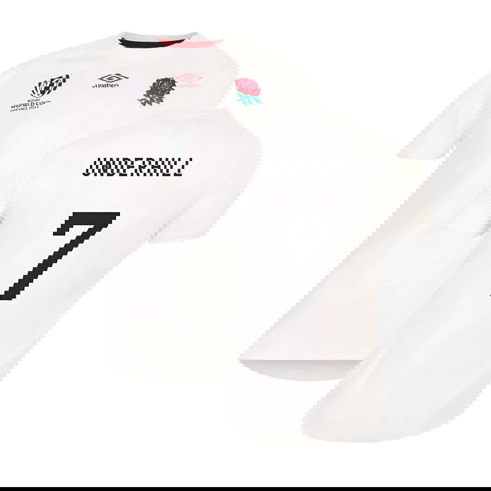 England RWC 2023 Home Replica Rugby Shirt (Underhill 7)