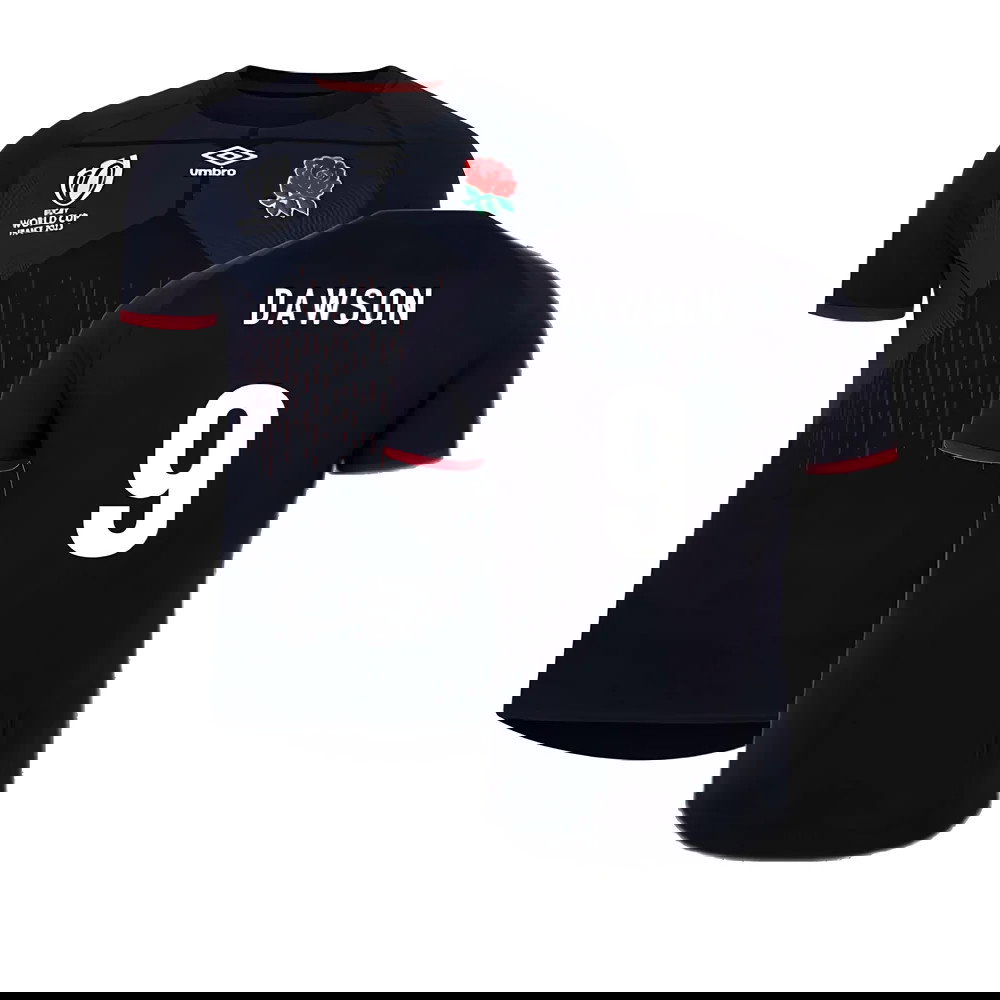England RWC 2023 Rugby Alternate Jersey (Dawson 9)