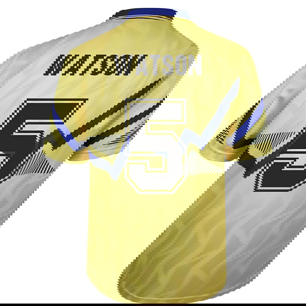 Everton 1990 Away Retro Football Shirt (Watson 5)