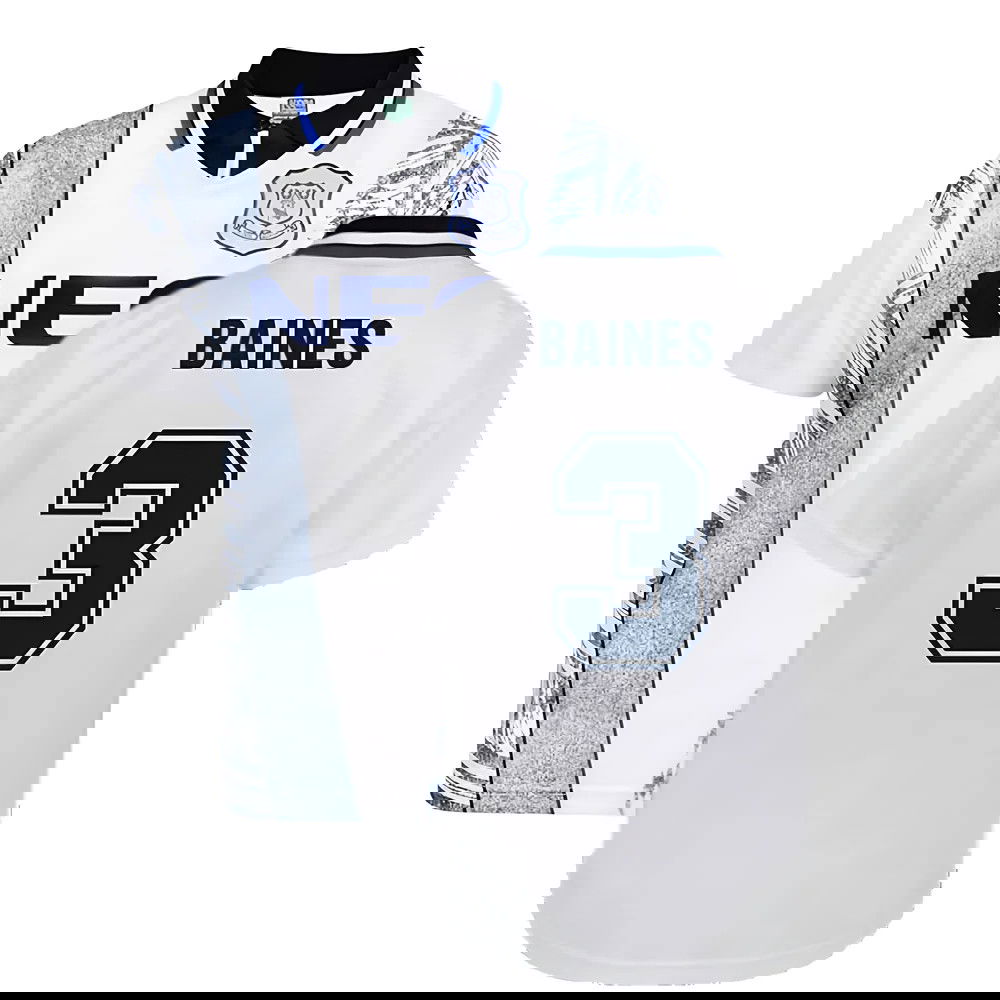 Everton 1995 Away Retro Shirt (BAINES 3)