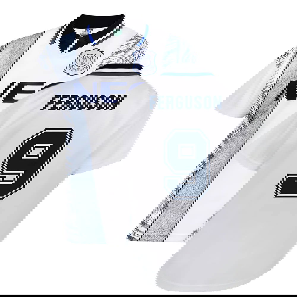 Everton 1995 Away Retro Shirt (Ferguson 9)