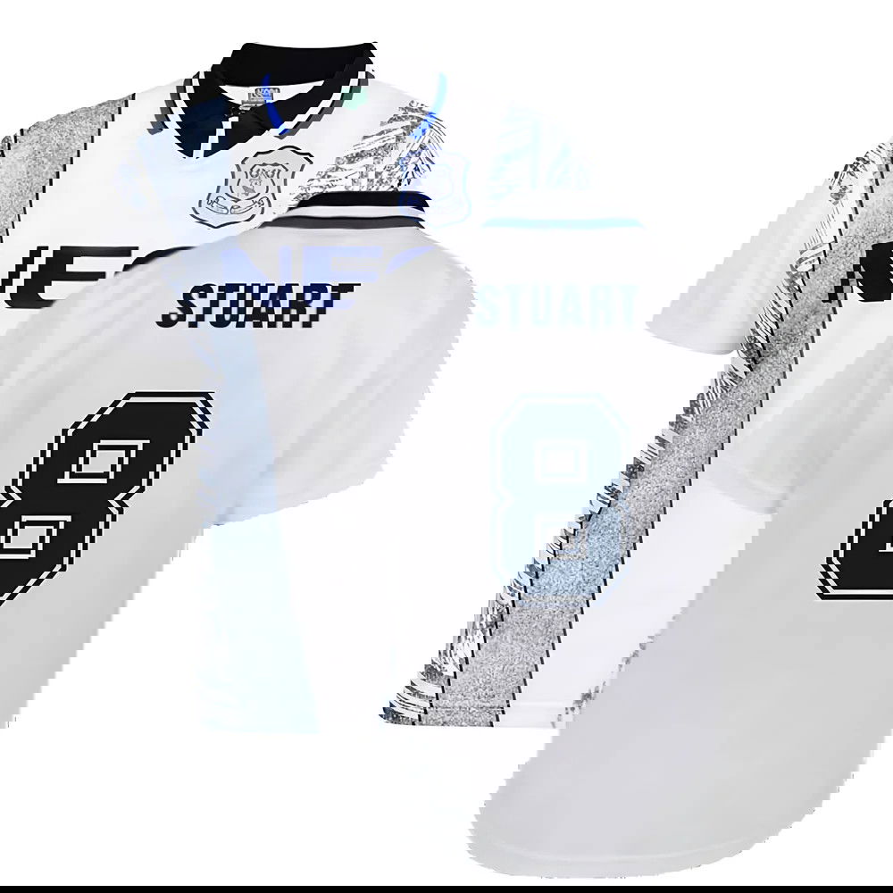 Everton 1995 Away Retro Shirt (Stuart 8)