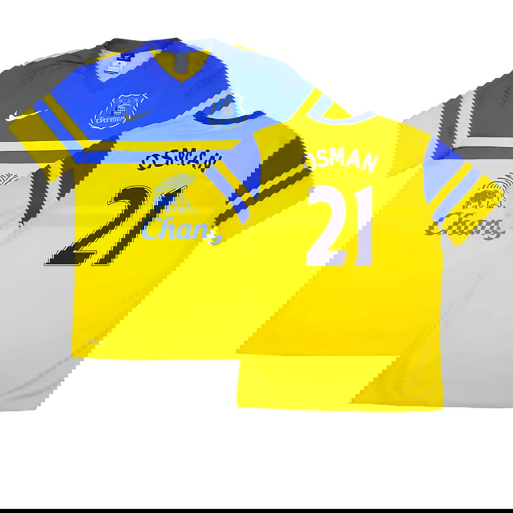 Everton 2013-14 Away Shirt (S) ((Excellent) S) (Osman 21)