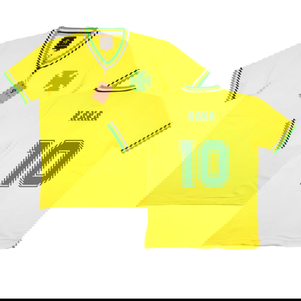 False Nein Brazil Home Football Shirt (KAKA 10)