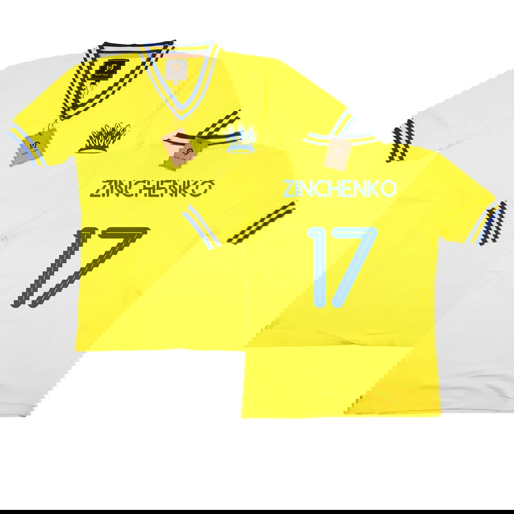 False Nein Ukraine Home Shirt (ZINCHENKO 17)