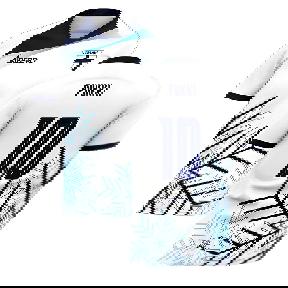 Finland 2025-2026 Home Concept Football Kit (Libero) (PUKKI 10)