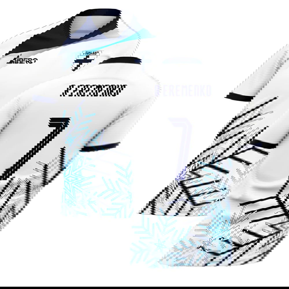 Finland 2025-2026 Home Concept Football Kit (Libero) (R EREMENKO 7)