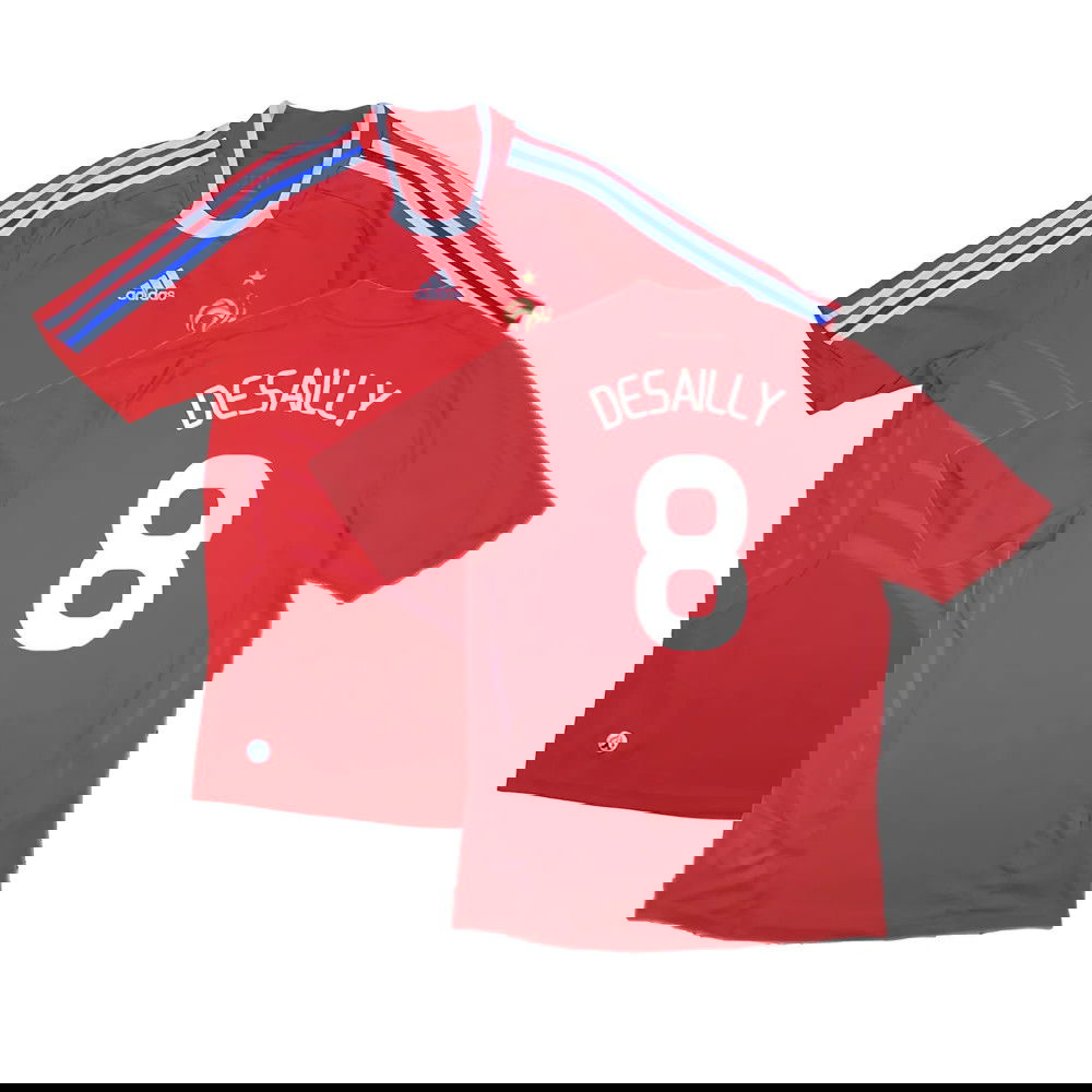 France 2008-10 Away Shirt ((Excellent) XL) (Desailly 8)