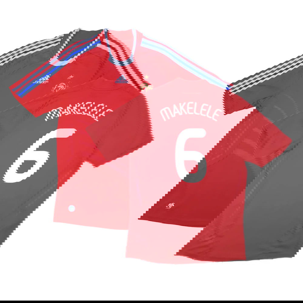 France 2008-10 Away Shirt ((Excellent) XL) (Makelele 6)