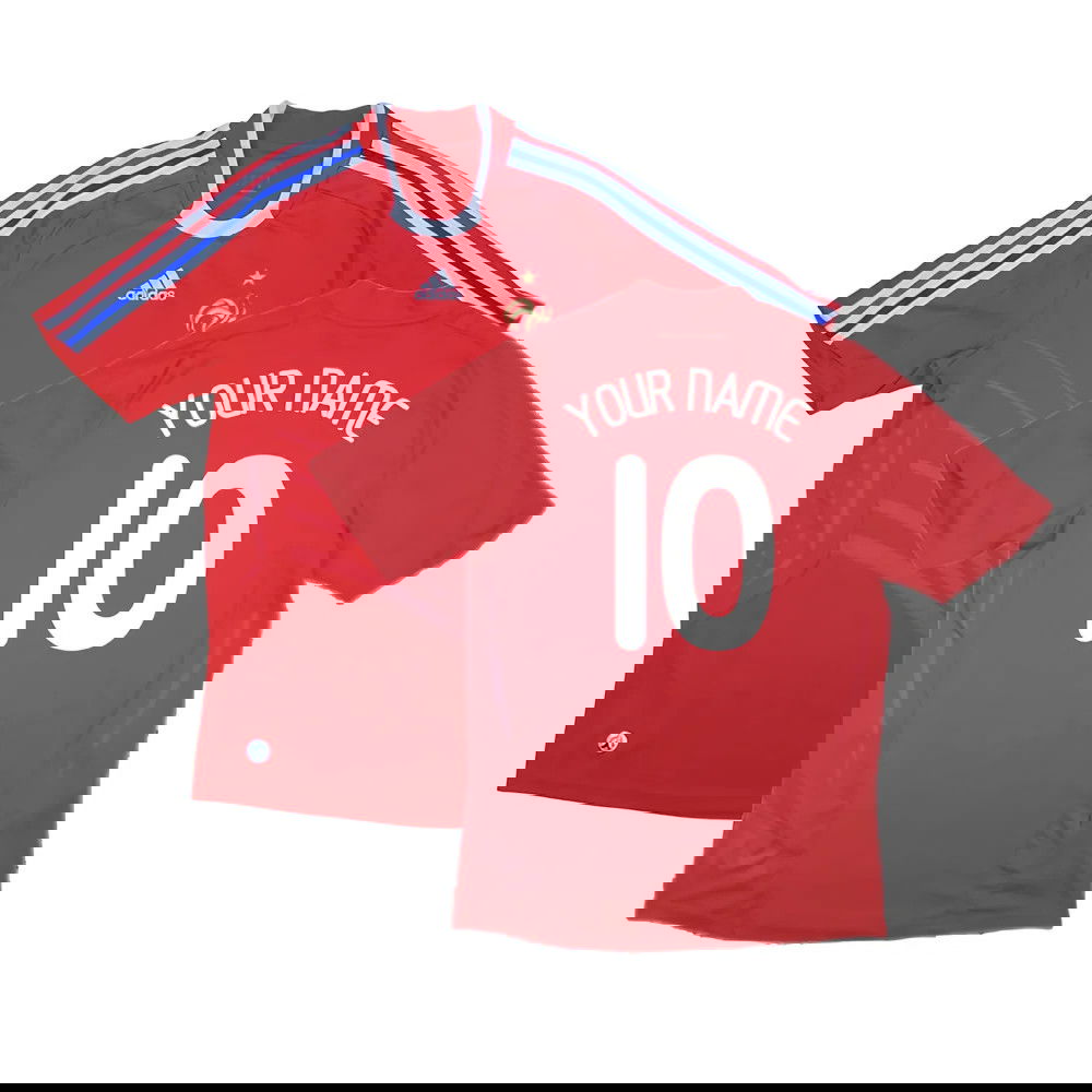 France 2008-10 Away Shirt ((Excellent) XL) (Your Name)