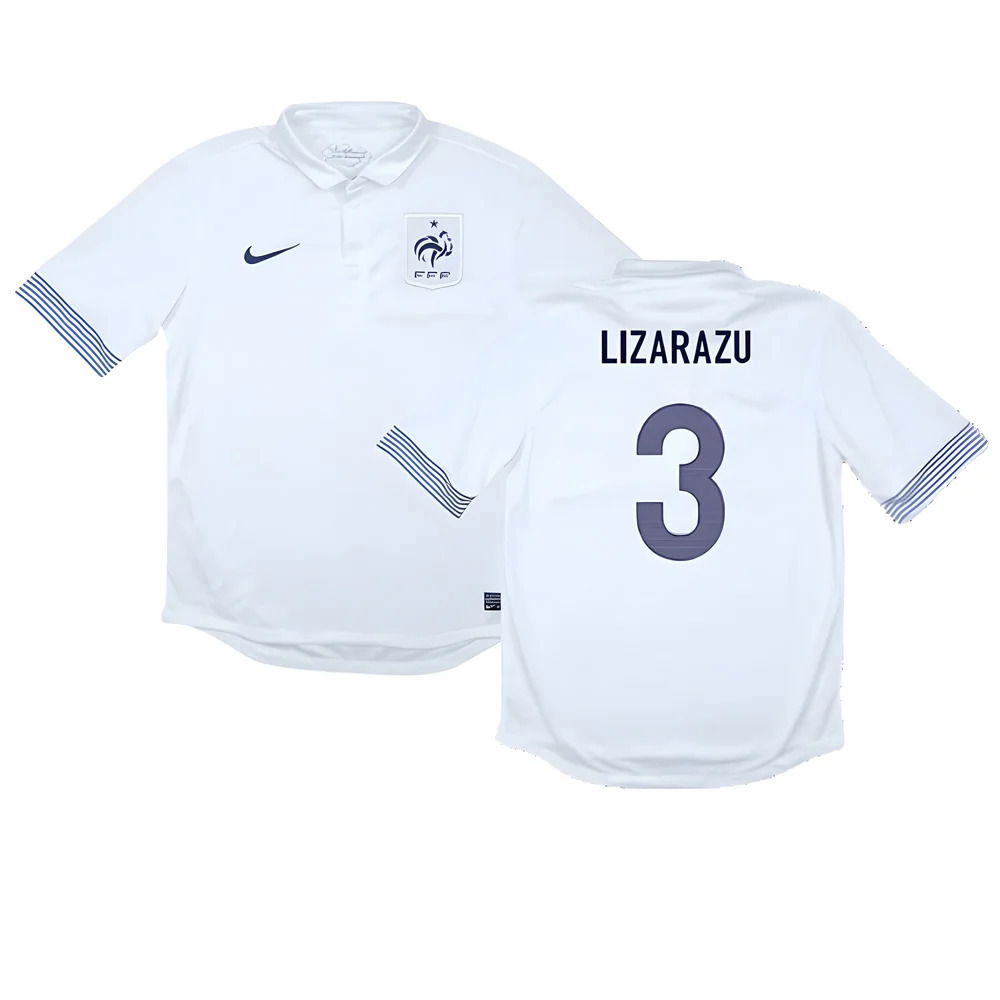 France 2012-13 Away Shirt ((Good) M) (LIZARAZU 3)
