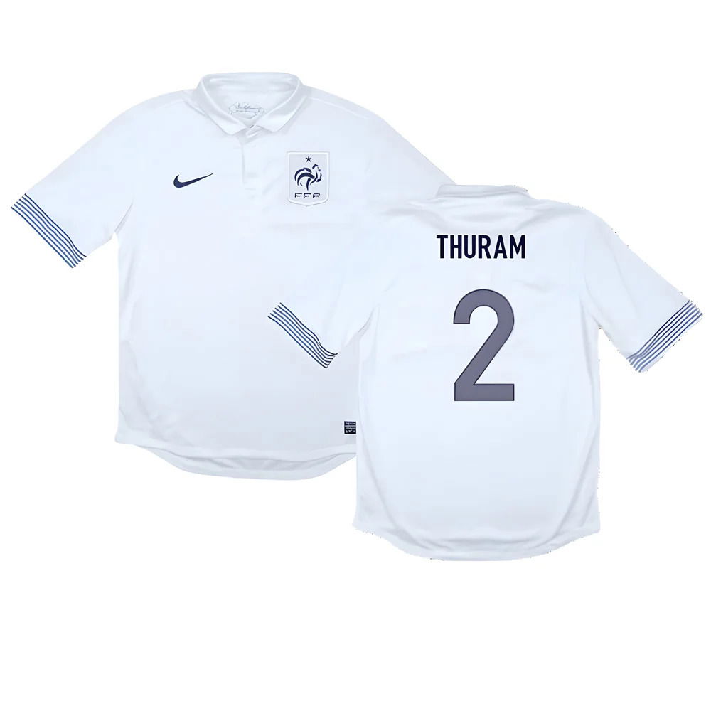 France 2012-13 Away Shirt ((Good) M) (THURAM 2)