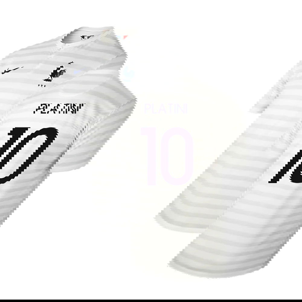 France 2014-15 Away Shirt ((Excellent) M) (Platini 10)