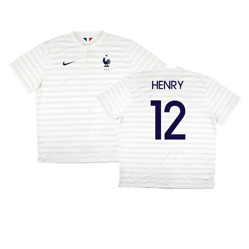 France 2014-15 Away Shirt ((Very Good) XXL) (Henry 12)