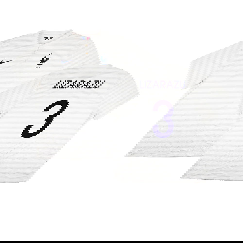 France 2014-15 Away Shirt ((Very Good) XXL) (Lizarazu 3)