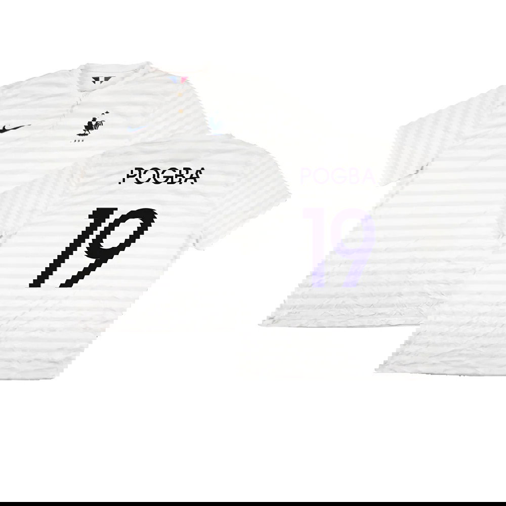 France 2014-15 Away Shirt ((Very Good) XXL) (Pogba 19)