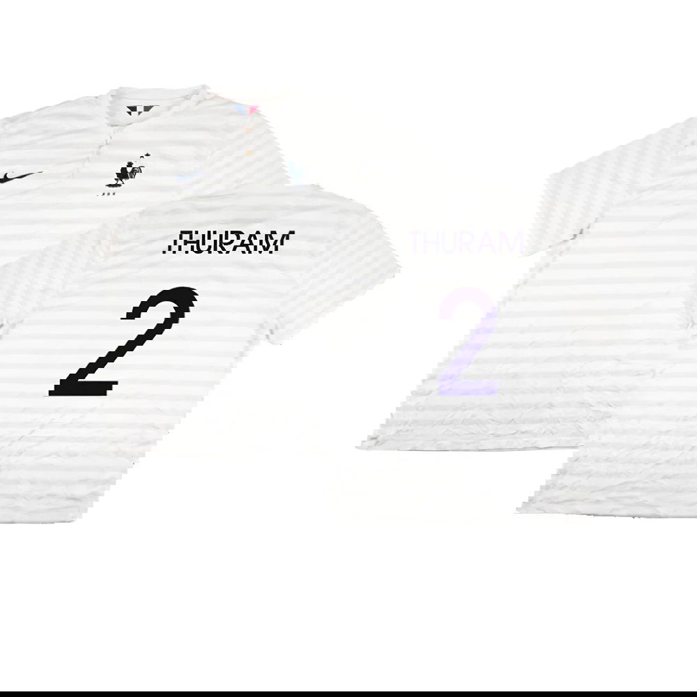 France 2014-15 Away Shirt ((Very Good) XXL) (Thuram 2)