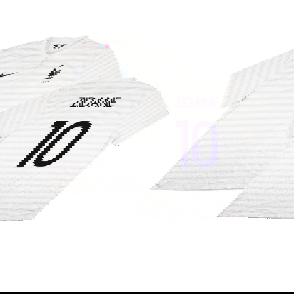 France 2014-15 Away Shirt ((Very Good) XXL) (Zidane 10)