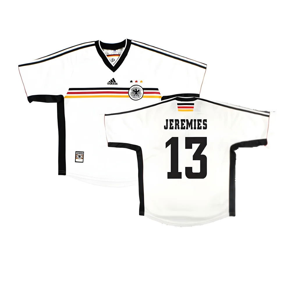Germany 1998-00 Home Shirt ((Very Good) L) (Jeremies 13)