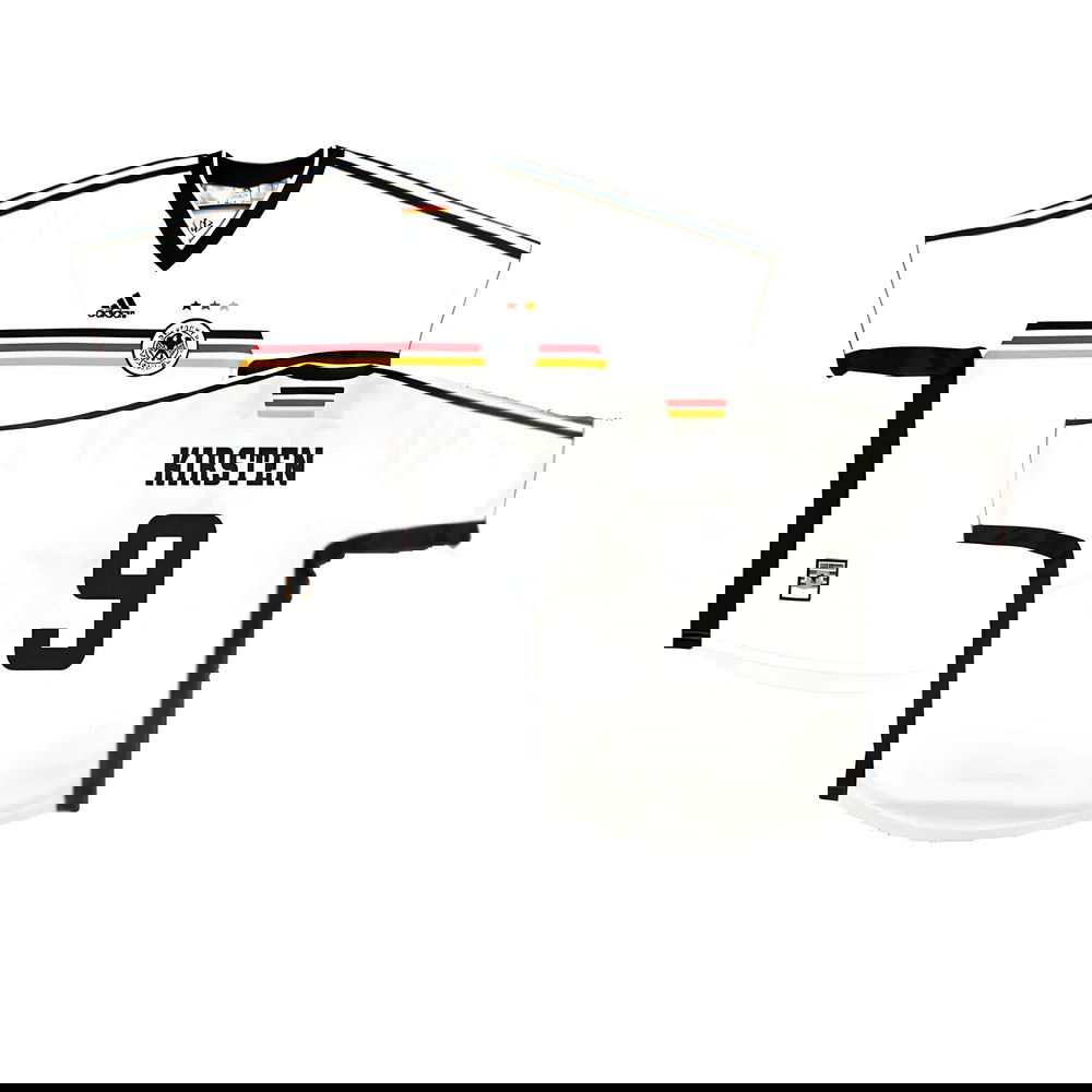 Germany 1998-00 Home Shirt ((Very Good) L) (Kirsten 9)