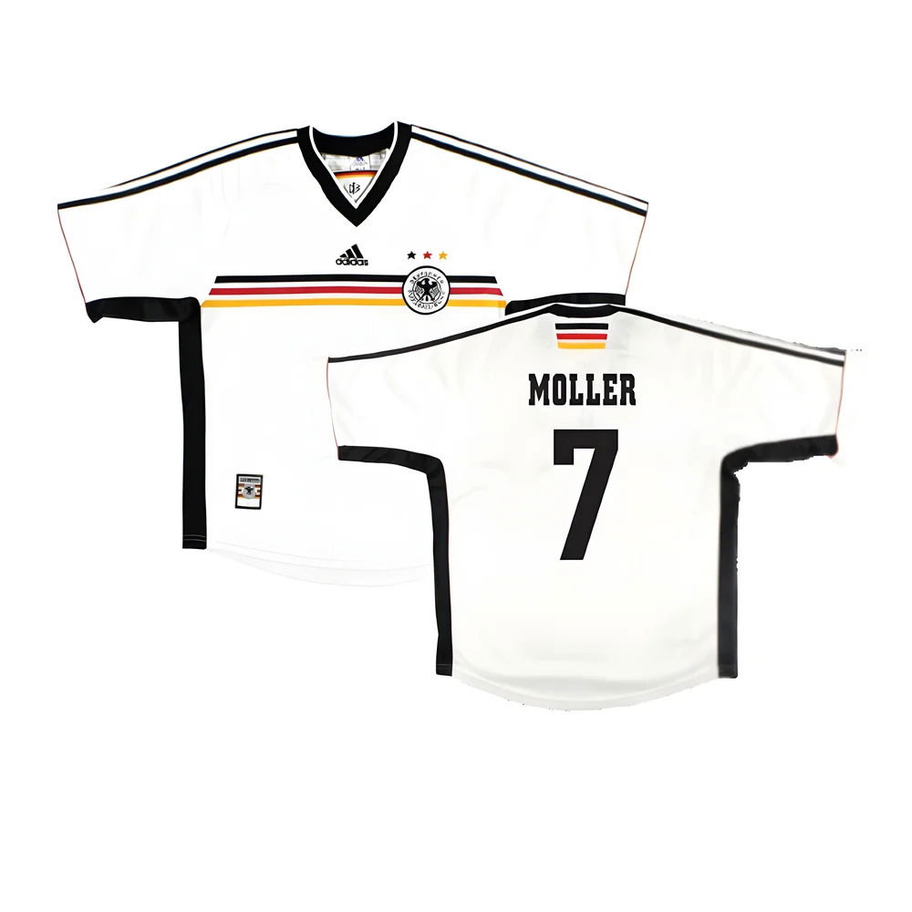 Germany 1998-00 Home Shirt ((Very Good) L) (Moller 7)