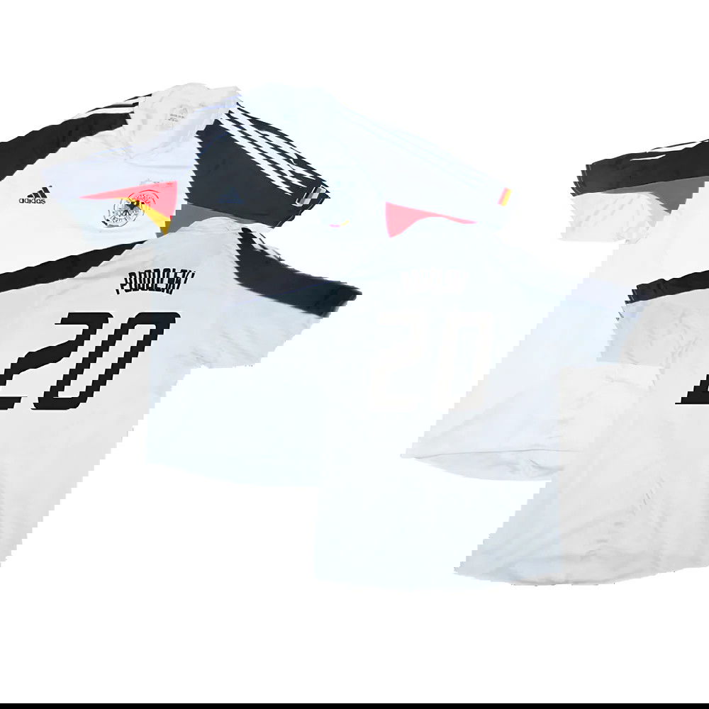 Germany 2004-05 Home Shirt ((Very Good) M) (Podolski 20)