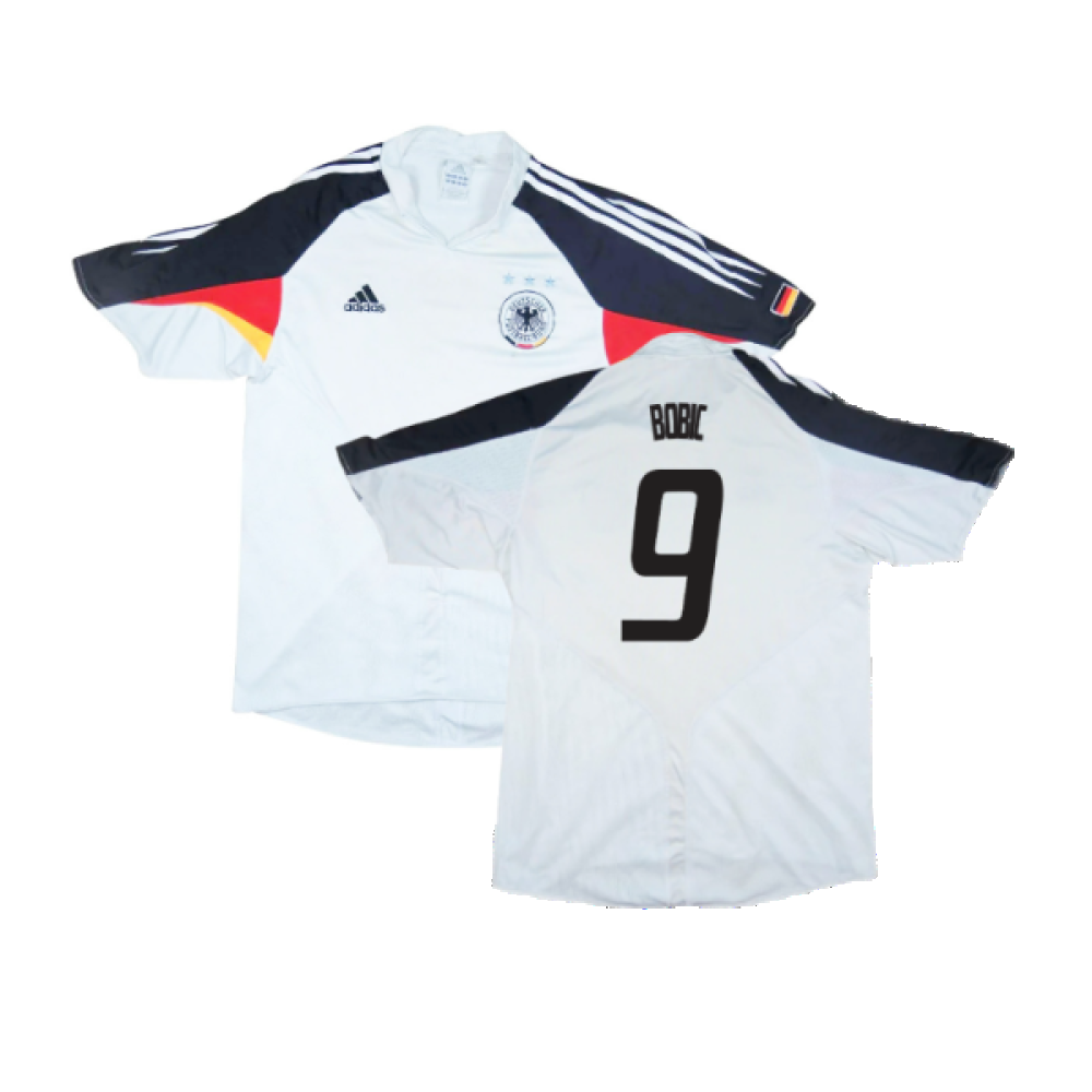Germany 2004-06 Home Shirt ((Excellent) XL) (Bobic 9)