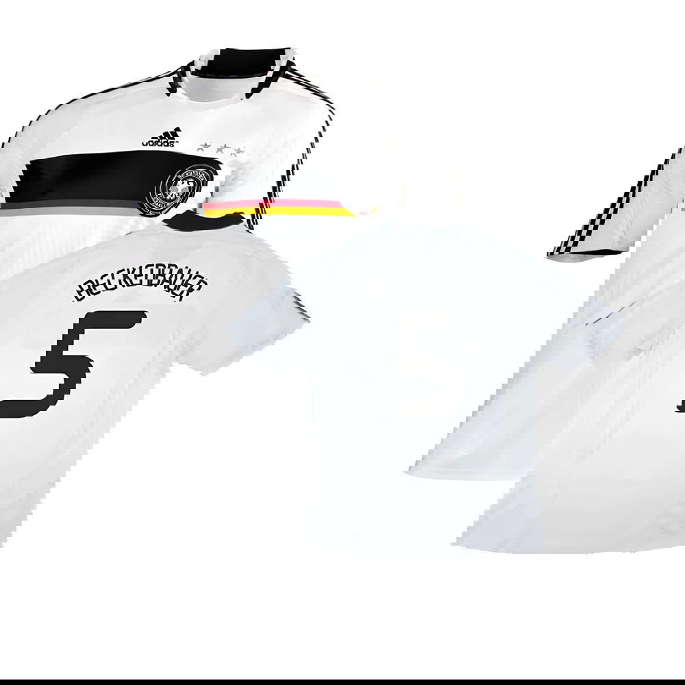 Germany 2008-09 Home Shirt ((Good) S) (BECKENBAUER 5)