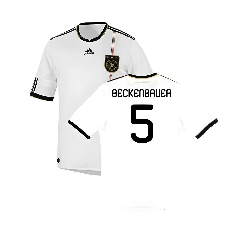 Germany 2010-11 Home Shirt ((Good) S) (BECKENBAUER 5)