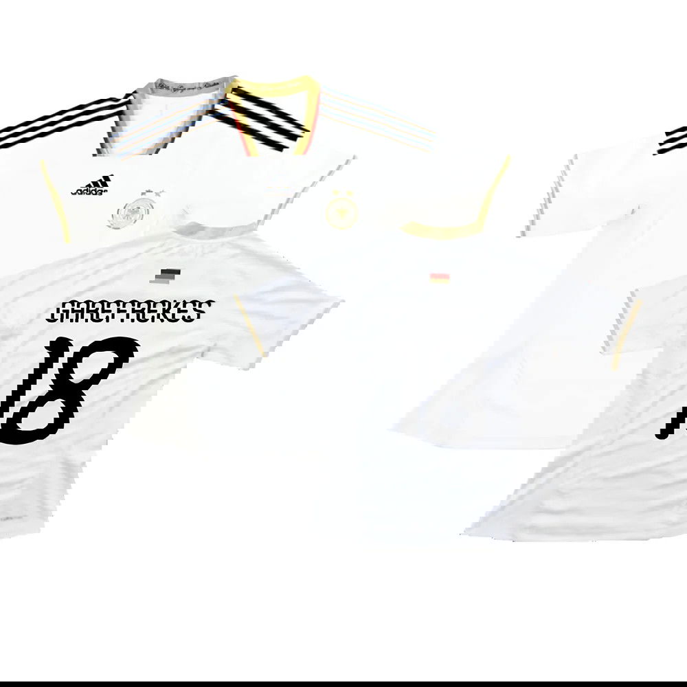 Germany 2011-12 Women\'s Home Shirt ((Good) L) (Garefrekes 18)
