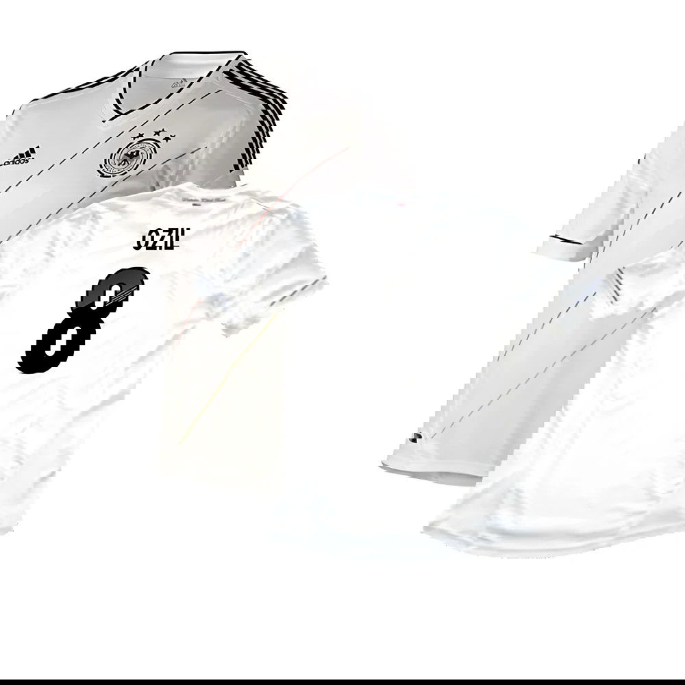 Germany 2012-13 Home Shirt ((Very Good) XXL) (Ozil 8)