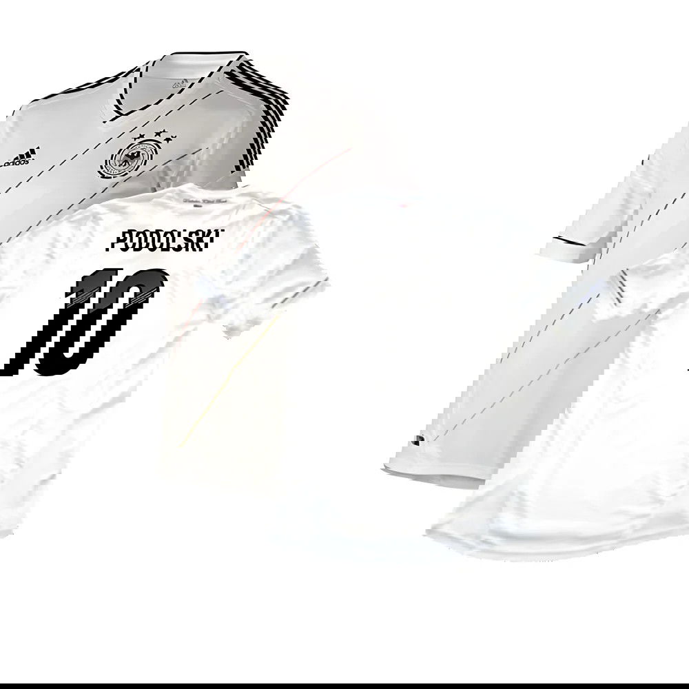 Germany 2012-13 Home Shirt ((Very Good) XXL) (Podolski 10)