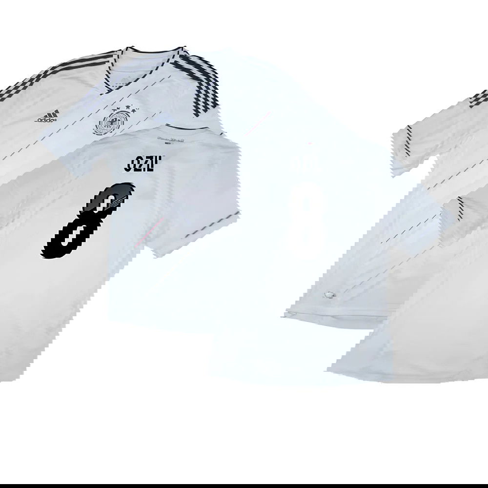 Germany 2012-13 Home Shirt (XL) ((Very Good) M) (Ozil 8)