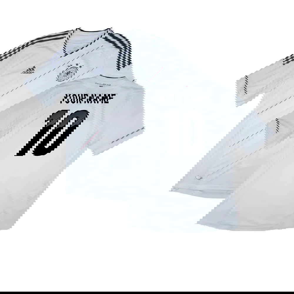 Germany 2012-13 Home Shirt (XL) ((Very Good) M) (Your Name)