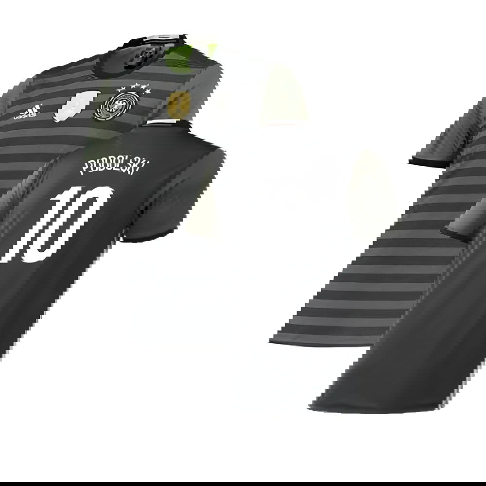Germany 2015-16 Away Shirt ((Excellent) M) (Podolski 10)