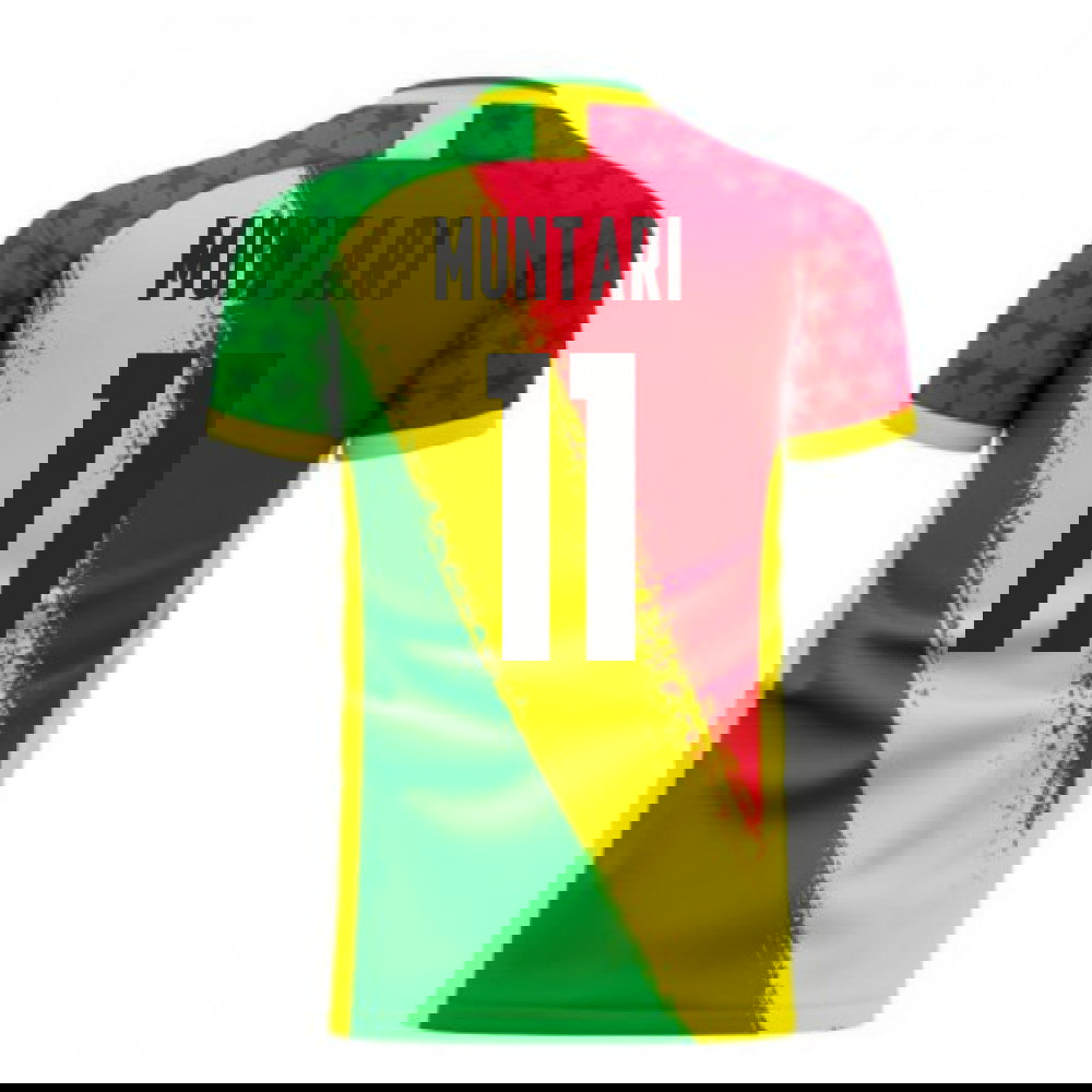 Ghana 2025-2026 Away Concept Football Kit (Libero) (MUNTARI 11)