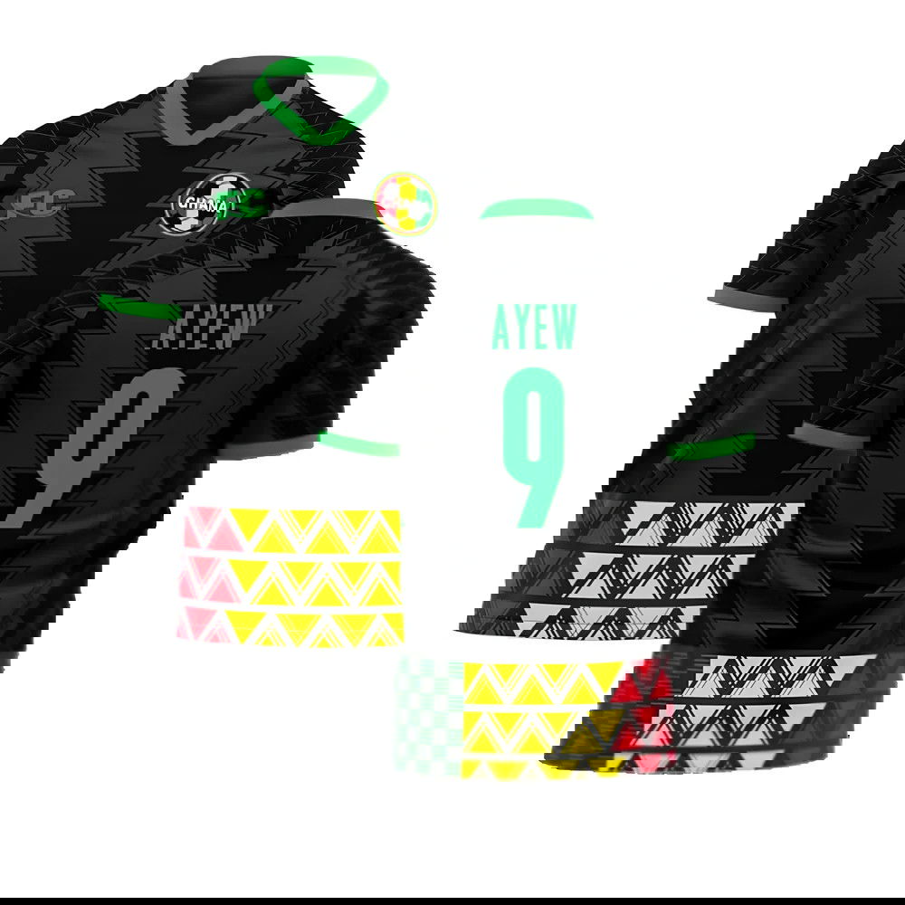 Ghana 2022-2023 Away Concept Football Kit (Fans Culture) (AYEW 9)