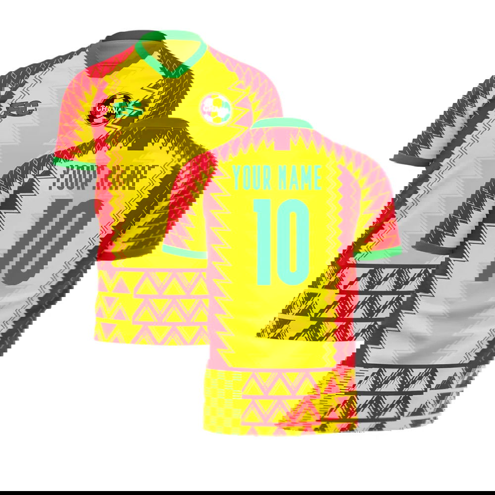 Ghana 2022-2023 Home Concept Football Kit (Fans Culture) (Your Name)