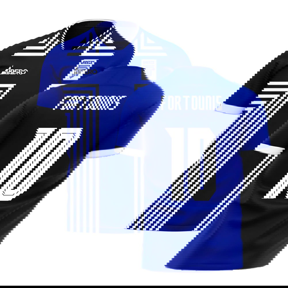 Greece 2025-2026 Away Concept Football Kit (Libero) (FORTOUNIS 10)