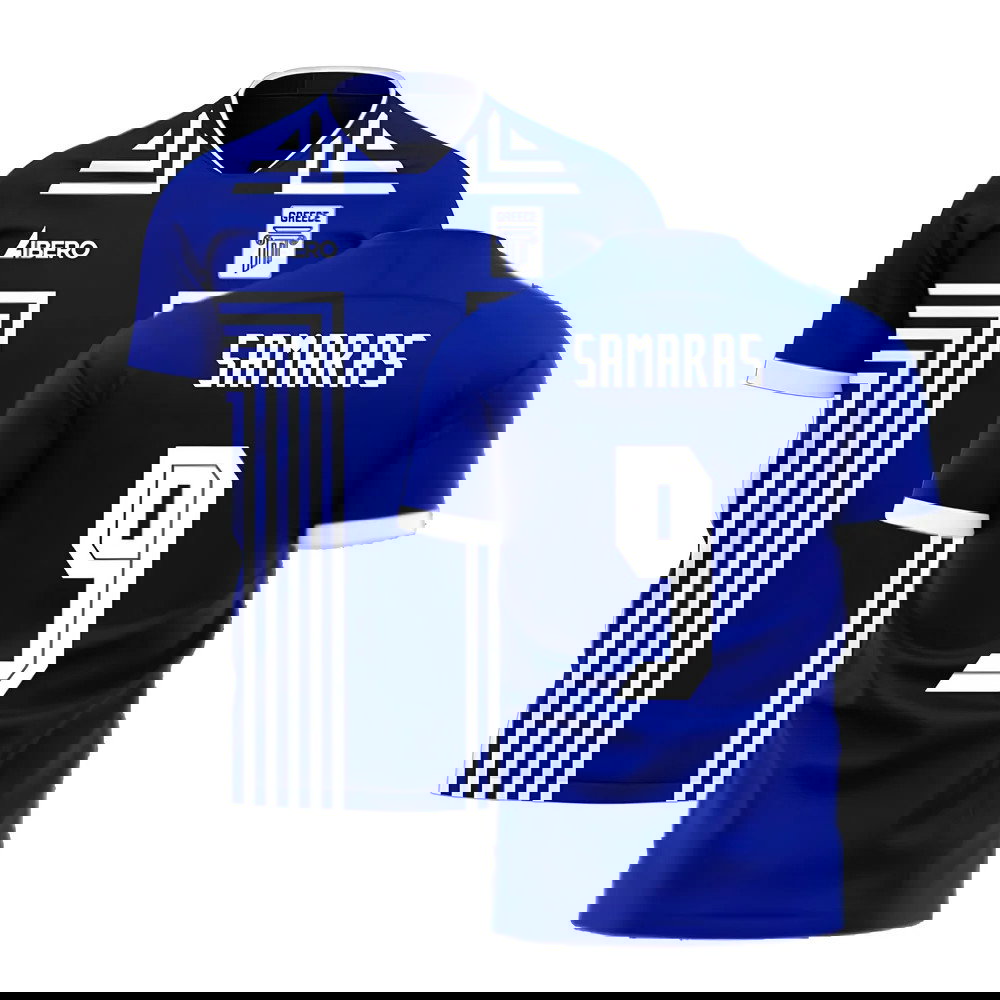Greece 2025-2026 Away Concept Football Kit (Libero) (SAMARAS 9)