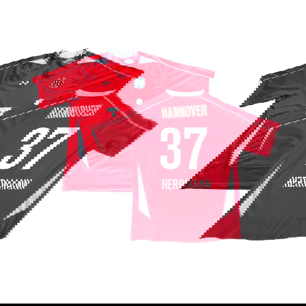 Hannover 2008-09 Home Shirt ((Excellent) M) (Herrmann 37)