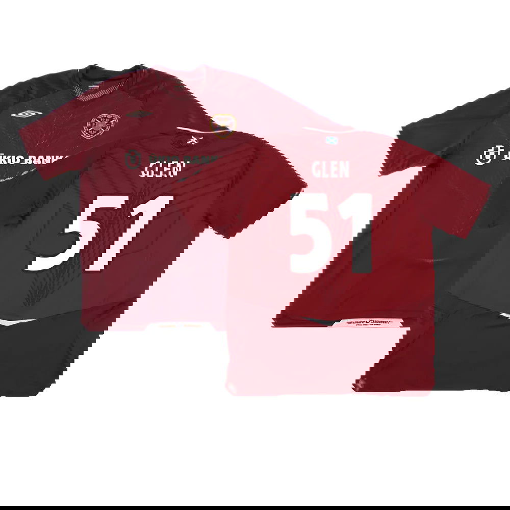 Hearts 2008-09 Home Shirt ((Good) XXL) (Glen 51)